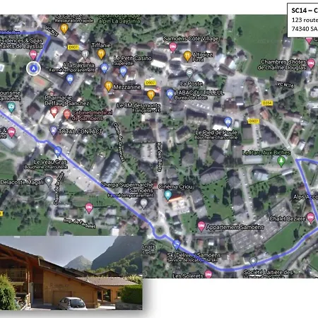 Chalet Chaleureux Avec Jardin, Terrasse Et Cheminee, Au Coeur De Et Proche De La Navette Ski - Fr-1-624-17